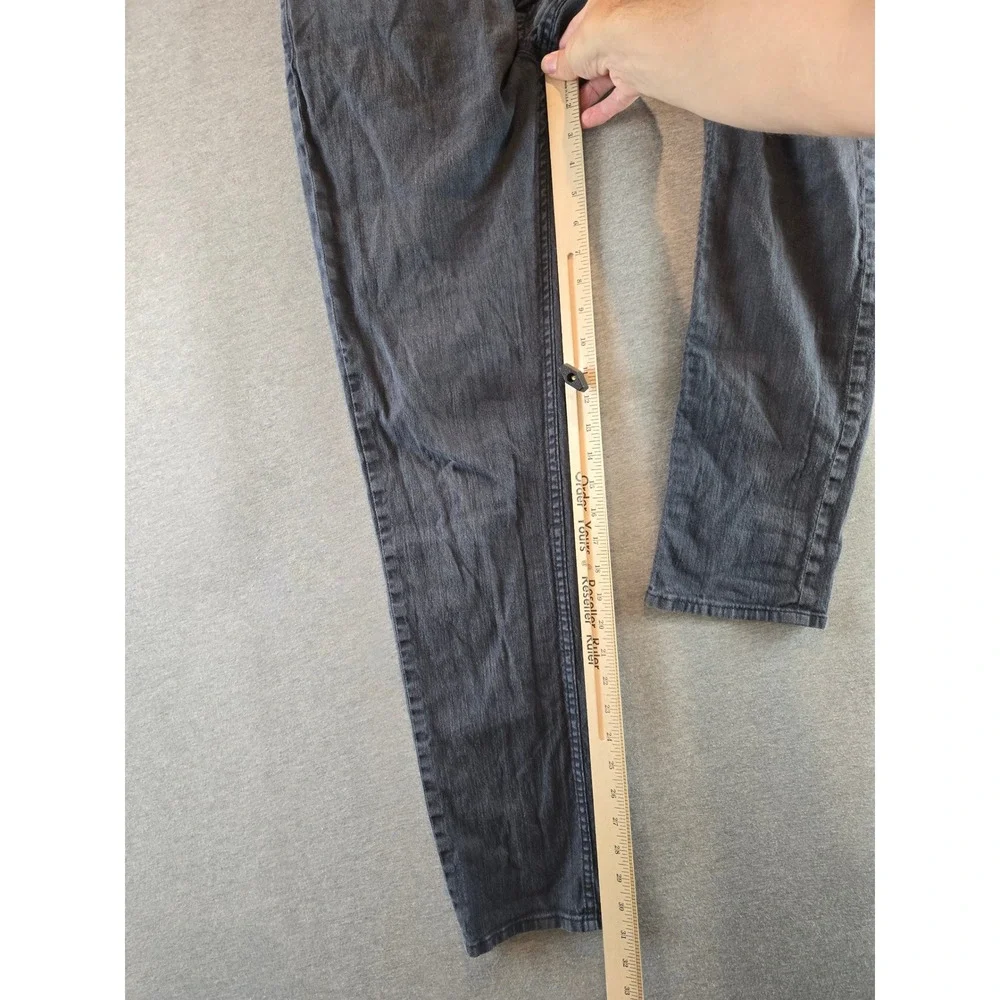 Banana Republic Traveler Pants Mens 31x31 Dark Navy Slim Linen Cotton Chinos
